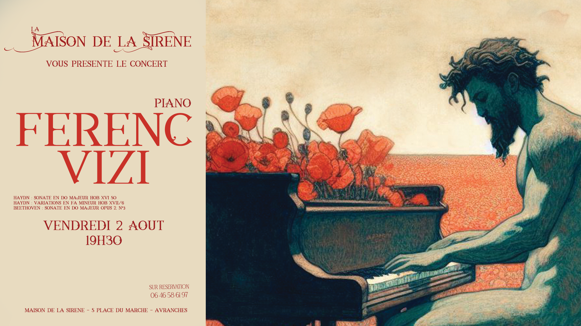 [récital] Ferenc Vizi - piano