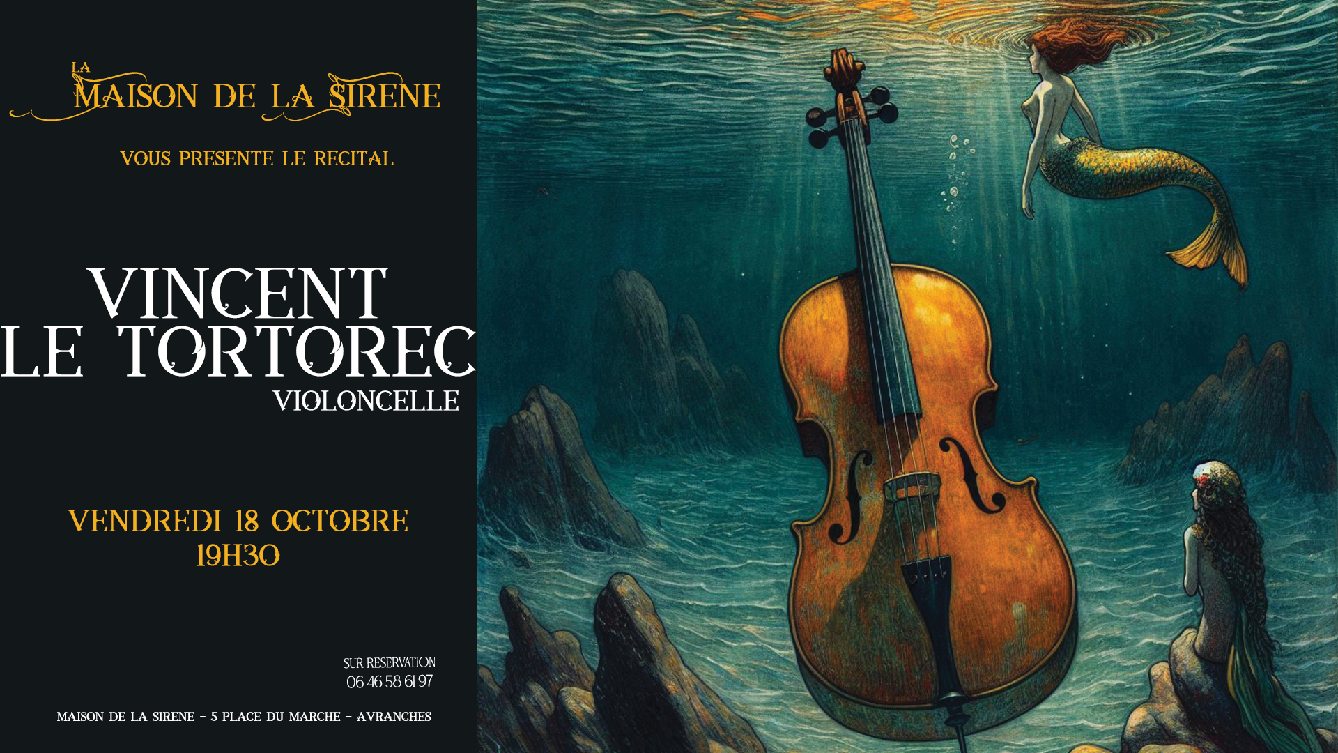 [récital] Vincent Le Tortorec - violoncelle