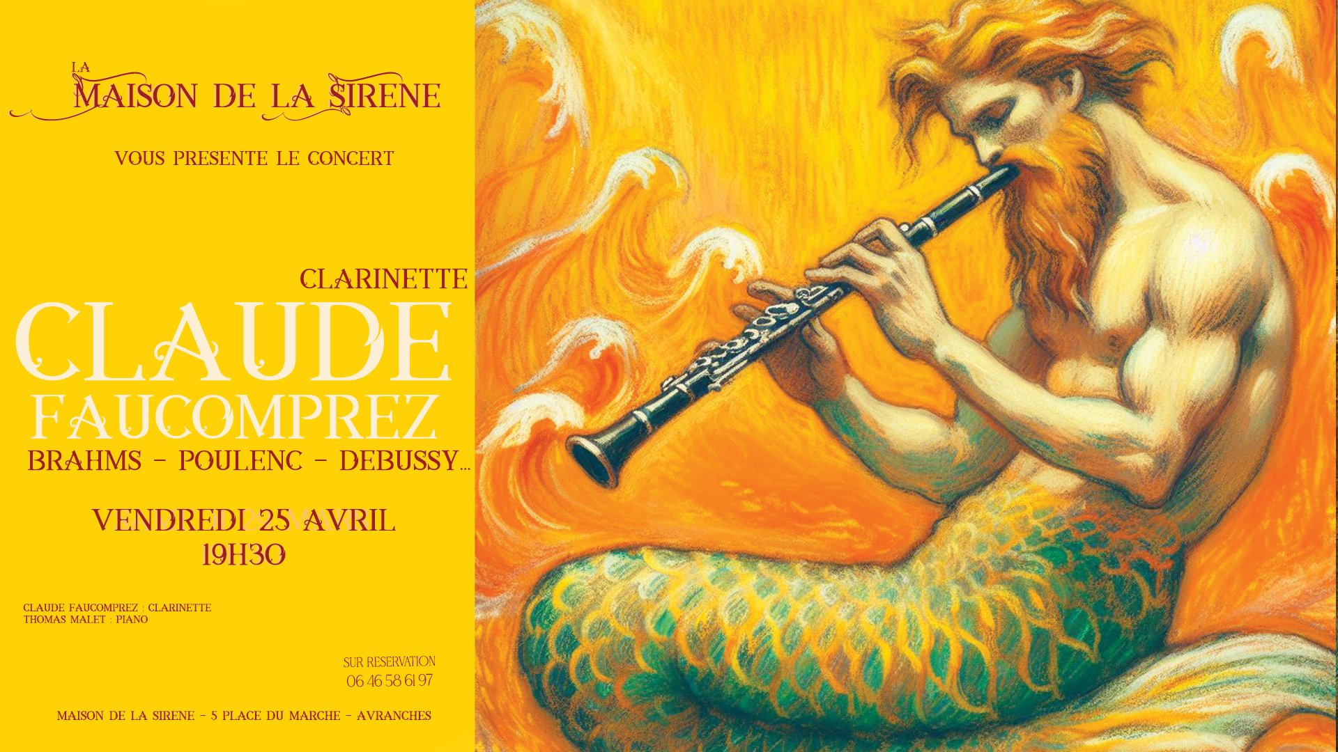 Image pour [récital] Claude Faucomprez - clarinette